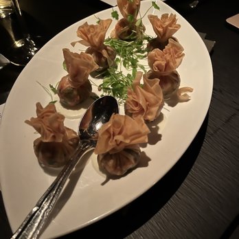 Buddakan - Crispy Smoked Salmon Dumpling - not too much smoked salmon but still good. - Chinese Near Me - New York, New York Buddakan - Crispy Smoked Salmon Dumpling - not too much smoked salmon but still good. - Chinese Near Me - New York, New York