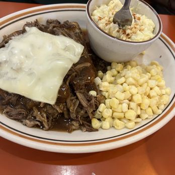 El Charritos - Roast beef with potato salad. - Mexican Near Me - Gallup, New Mexico