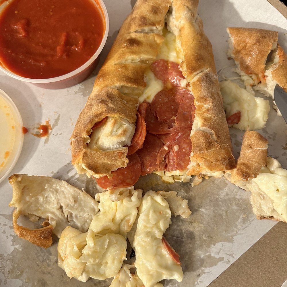 Pepperoni & Cheese Stromboli Pepperoni & Cheese Stromboli