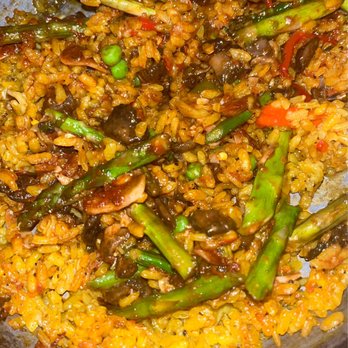 Cafe Sevilla - Mushroom & Roasted Garlic Paella Single - Spanish Near Me - Costa Mesa, California Cafe Sevilla - Mushroom & Roasted Garlic Paella Single - Spanish Near Me - Costa Mesa, California