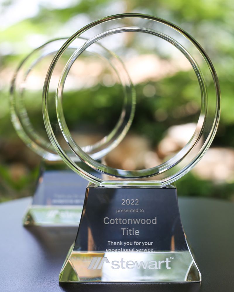 COTTONWOOD TITLE INSURANCE AGENCY Updated August 2024 1996 E 6400 S