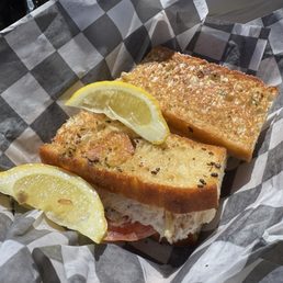Grilled Sourdough Garlic