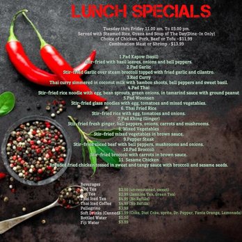 Thai99 Express - LUNCH MENU 11am-3pm Tuesday-Friday - Thai Near Me - San Antonio, Texas Thai99 Express - LUNCH MENU 11am-3pm Tuesday-Friday - Thai Near Me - San Antonio, Texas