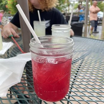 The Root Cafe - Blackberry Mint Lemonade - Cafes Near Me - Little Rock, Arkansas