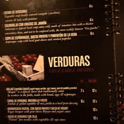 Taberna Jóvenes Flamenco - Soup and Vegetables