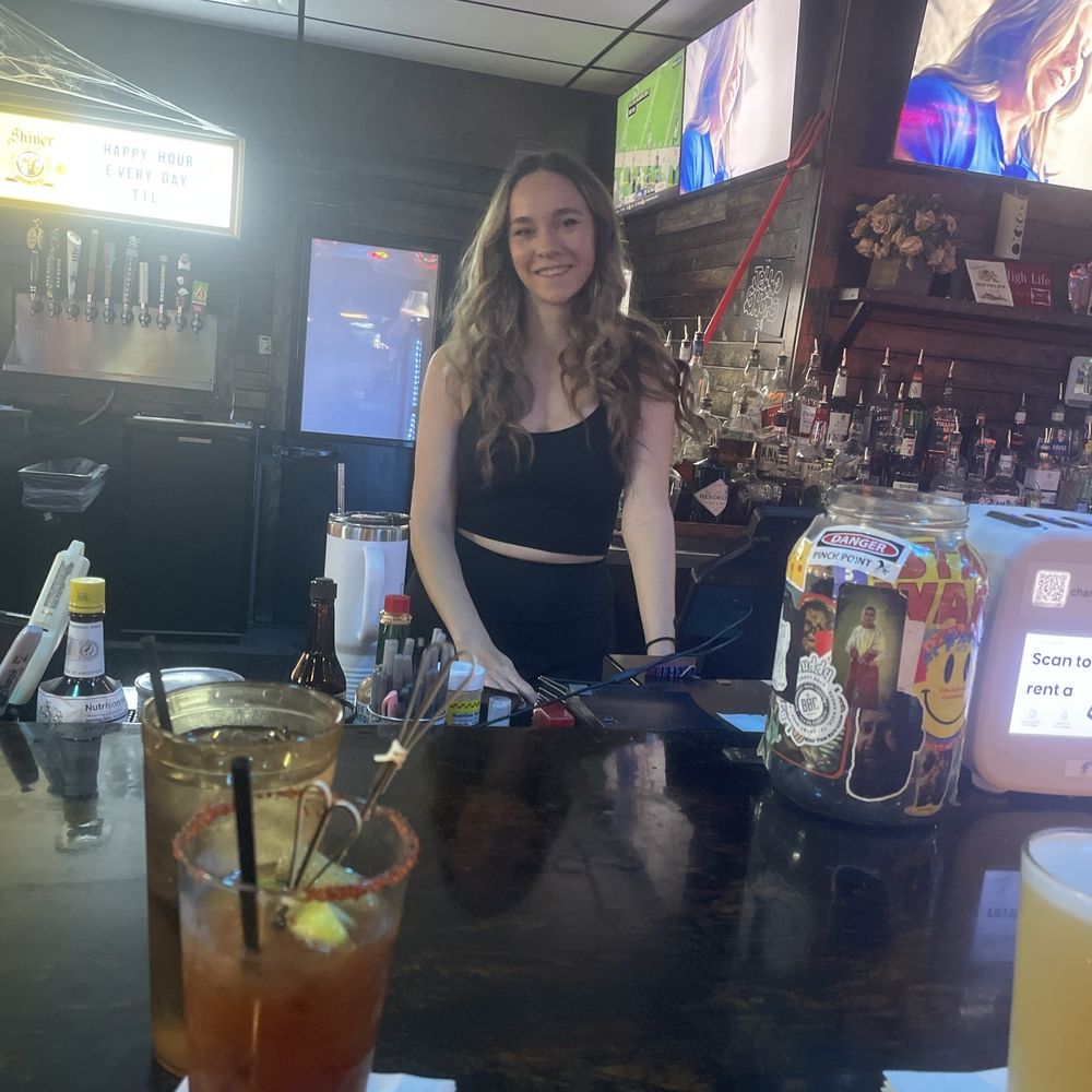 Mayfield’s Bar and Billiards - Bartender Dani. A pro! - Sports Bars Near Me - Austin, Texas Mayfield’s Bar and Billiards - Bartender Dani. A pro! - Sports Bars Near Me - Austin, Texas