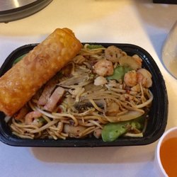 China Village - Egg roll and Lo Mein were good.