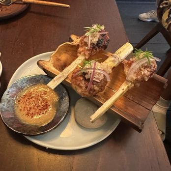 Manzana de Java - Chicken skewers in a sugar cane stick. - Caribbean Near Me - San Juan, Puerto Rico Manzana de Java - Chicken skewers in a sugar cane stick. - Caribbean Near Me - San Juan, Puerto Rico