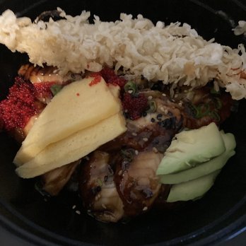 Moegi Sushi - Unagi Don (comes with salad and tempura) - Japanese Near Me - Toronto, Ontario