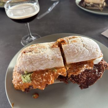 Happy Medium - Chicken Parm Sandwich - Cocktail Bars Near Me - San Diego, California