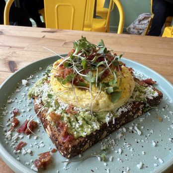 Morning Vibes Cafe - Avocado Toast - Cafes Near Me - San Francisco, California