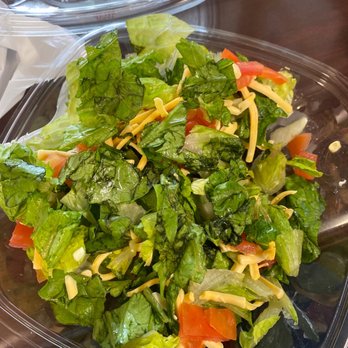 Wendy's - a salad in a plastic container - Fast Food Near Me - Oxford, Florida