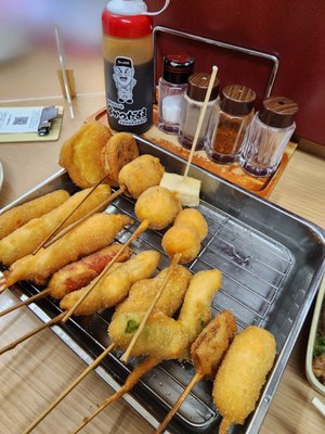 Kushikatsu Daruma - Shinsekai Main Shop by null