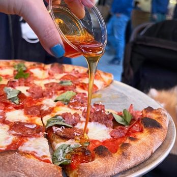 Casey's Pizza - Gotta have that Mike's Hot Honey! - Pizza Near Me - San Francisco, California