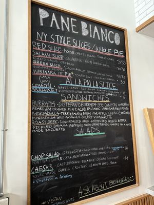Menu photo 8 Pane Bianco DTLA Los Angeles, CA