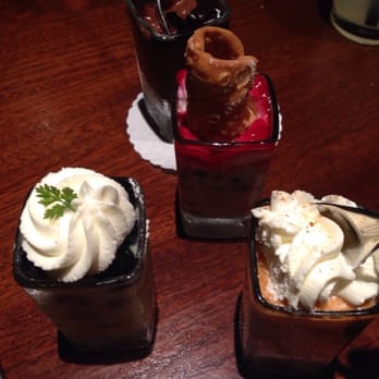 Seasons 52 - Desserts!!! - New American Near Me - Burlington, Massachusetts