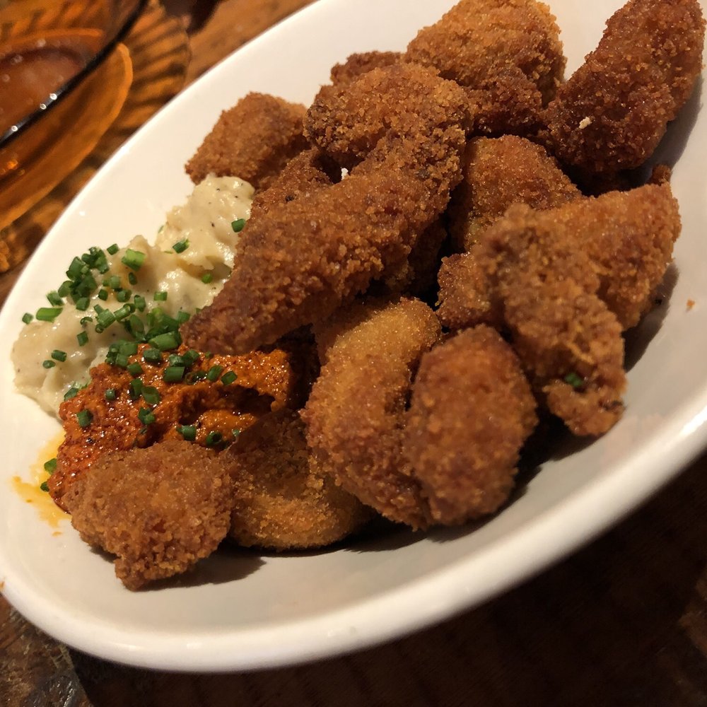 Perro Viejo - Lagrimitas de Presa Ibérica con Mojo Picón - Tapas Bars Near Me - Seville, SE Perro Viejo - Lagrimitas de Presa Ibérica con Mojo Picón - Tapas Bars Near Me - Seville, SE