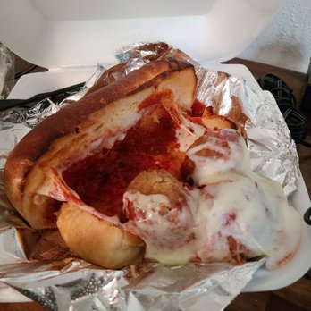 Fernanda's NY Pizza - Meatball sub - Pizza Near Me - Studio City, California Fernanda's NY Pizza - Meatball sub - Pizza Near Me - Studio City, California