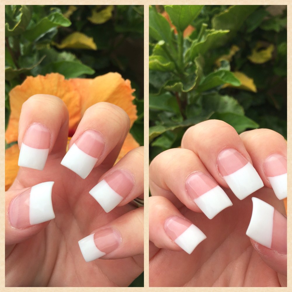 Pure Nails Spa - Love my new pink n white set done by Peter!! - Nail Salons Near Me - Wildomar, California Pure Nails Spa - Love my new pink n white set done by Peter!! - Nail Salons Near Me - Wildomar, California