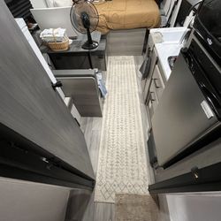 River's Edge Rv and Stables - Carpet runner in my camper