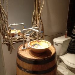 IFS Master Plumber - Costum batroom sink !!!