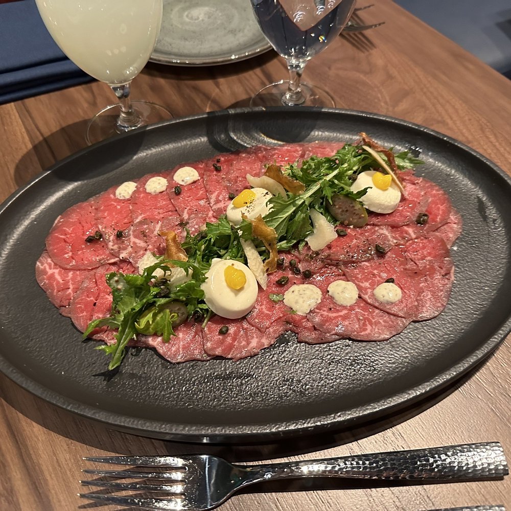 Ramsay's Kitchen - Beef Carpaccio - New American Near Me - Las Vegas, Nevada Ramsay's Kitchen - Beef Carpaccio - New American Near Me - Las Vegas, Nevada
