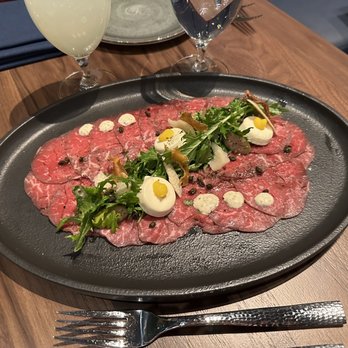 Ramsay's Kitchen - Beef Carpaccio - New American Near Me - Las Vegas, Nevada Ramsay's Kitchen - Beef Carpaccio - New American Near Me - Las Vegas, Nevada