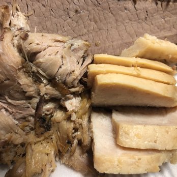 Dickey's Barbecue Pit - $17.50 3 Meat Plate Pulled Pork, Beef Brisket, Turkey - Barbeque Near Me - Roseville, California
