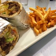Photo of Zara Afghan Cuisine - Sacramento, CA, United States. Kofta (ground beef) wrap