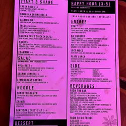 Kombucha Town - Menu