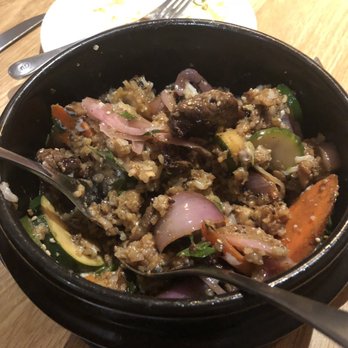 Earls Kitchen + Bar - Korean Beef Bibimbap - Cocktail Bars Near Me - Denver, Colorado Earls Kitchen + Bar - Korean Beef Bibimbap - Cocktail Bars Near Me - Denver, Colorado
