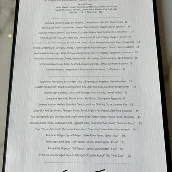 Spago - The menu changes but this was on 7/3/23. - New American Near Me - Las Vegas, Nevada