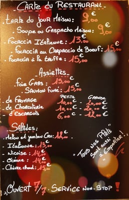 Menu photo 5 Le Petit Chalet Nice, 06