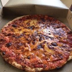 Laska Pizza - Looks a little burned but tastes good