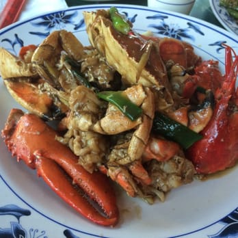 China Joy - One Lobster plus one Crab in Ginger and scallion style, excellent. - Chinese Near Me - Bar Harbor, Maine
