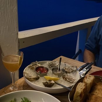 The Halyard - Salad , oysters, focaccia bread - American Near Me - Greenport, New York The Halyard - Salad , oysters, focaccia bread - American Near Me - Greenport, New York