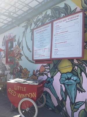 Little Red Window by null