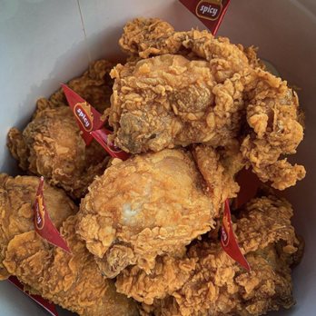 Jollibee - 6 Pieces Spicy Chicken - Fast Food Near Me - Anaheim, California