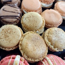 Chance of Sprinkles Bake Shop - Macaron flavors this week are...Snickers, Butter Beer, Vanilla, Cherry Cheesecake and Vanilla Latte!  See you soon!!