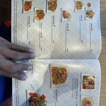 Charm Siam Restaurant - 1st page of menu - Noodles Near Me - Long Beach, California