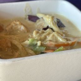 Green Curry with tofu Green Curry with tofu