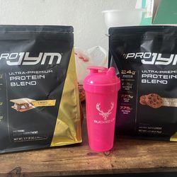 GNC Central Park - Pro Jym and shaker
