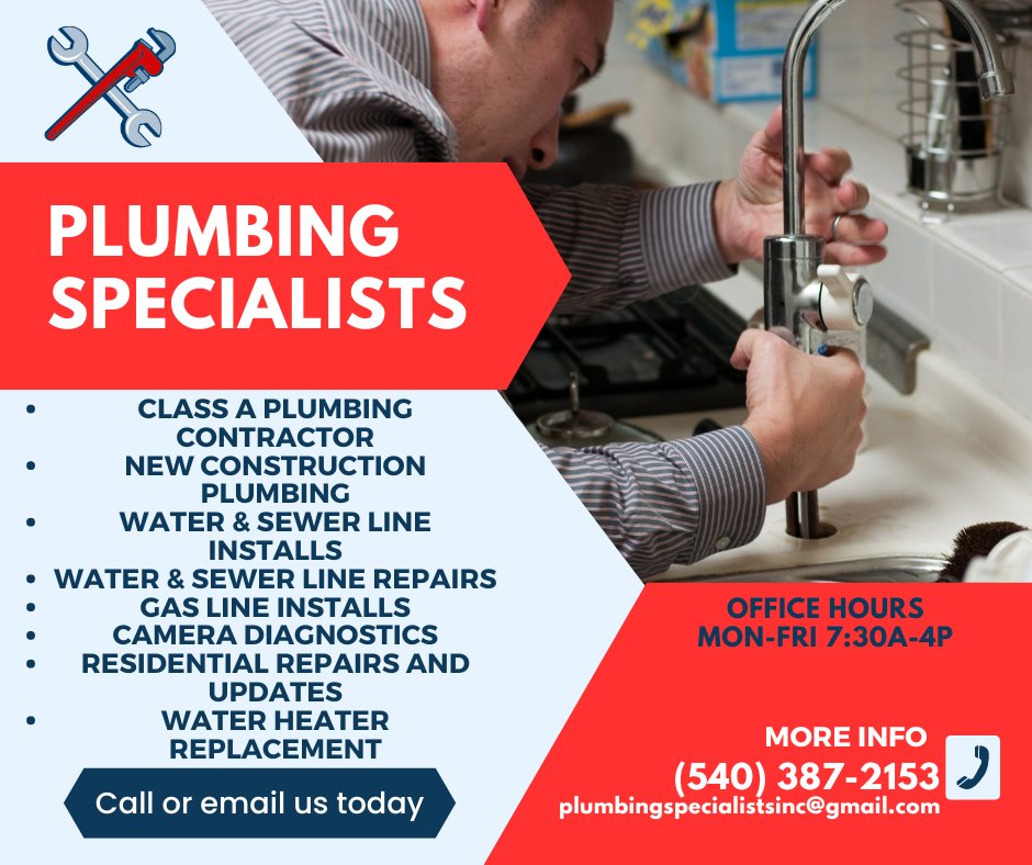Slide of Plumbing Specialists