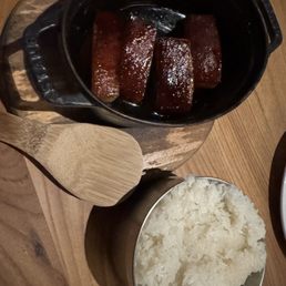 Caramelized pork belly Caramelized pork belly