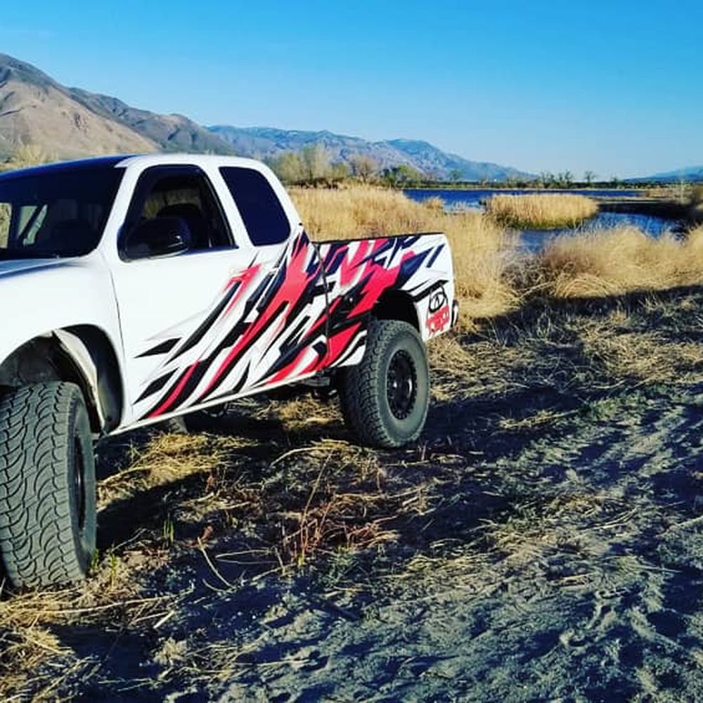 Lines and Designs - Final results a year later! Still like new after tons of off road abuse!! - Graphic Design Near Me - Henderson, Nevada