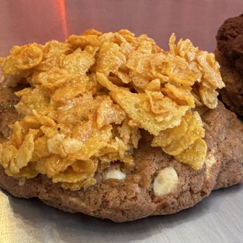 Supermoon Bakehouse - Honey Roasted Cornflake, Macadamia & White Choc Cookie ($8.50) - Bakeries Near Me - New York, New York Supermoon Bakehouse - Honey Roasted Cornflake, Macadamia & White Choc Cookie ($8.50) - Bakeries Near Me - New York, New York
