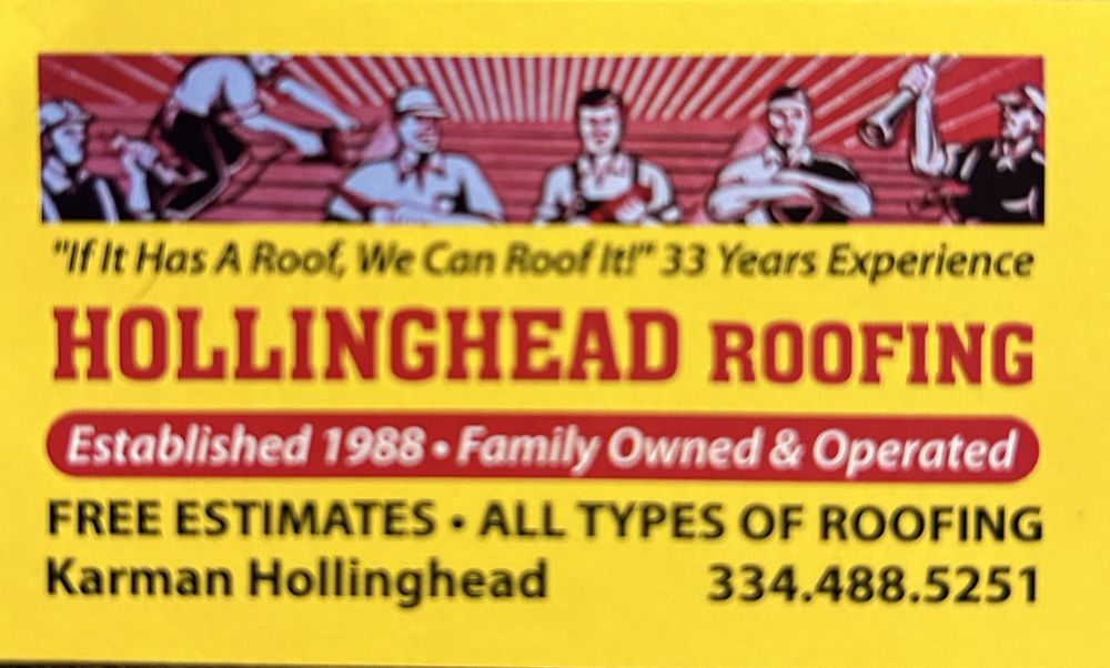 Slide of Hollinghead Roofing