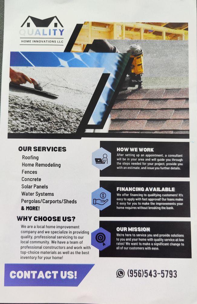 Slide of Quality Home innovations