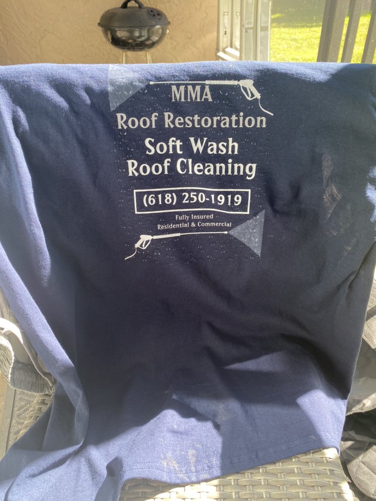 Slide of MMA Roof Restoration