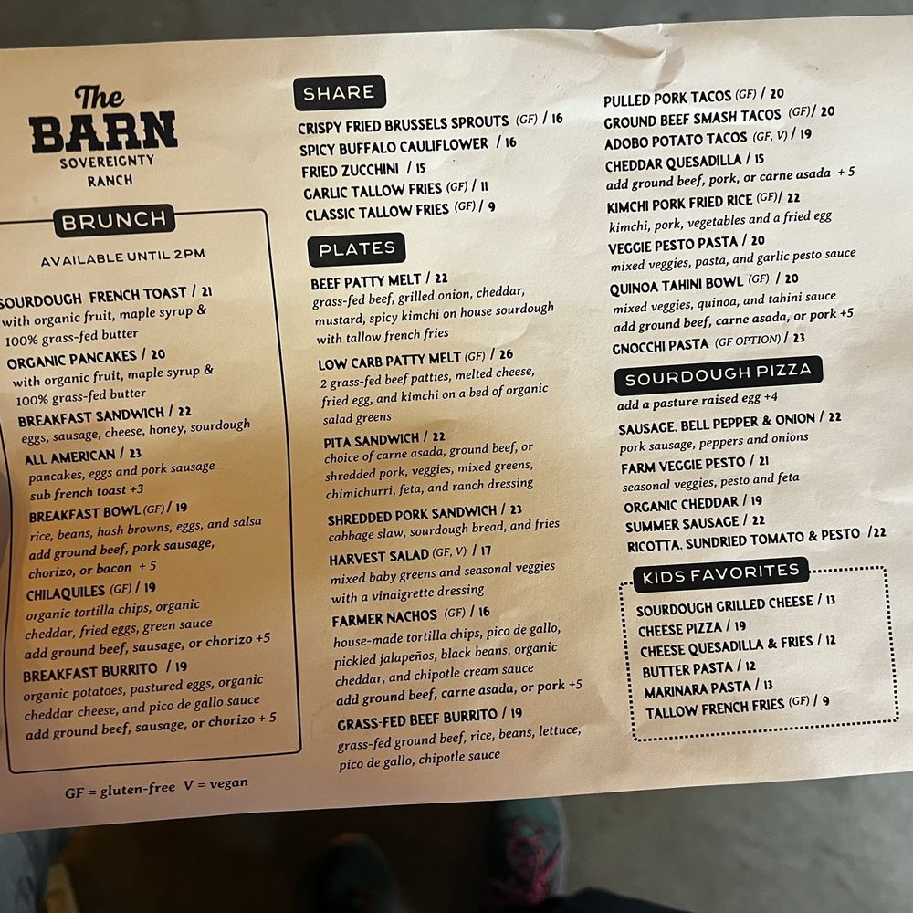Menu Menu